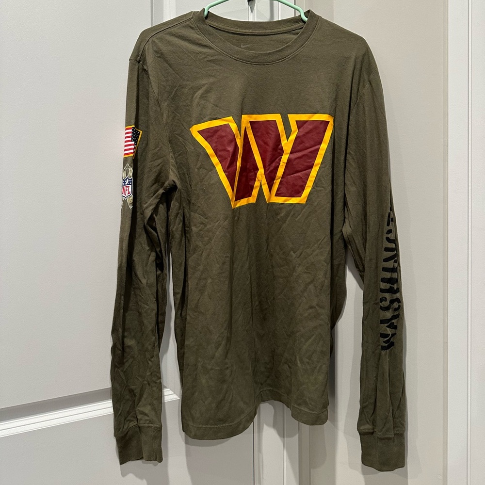 Washington Commanders salute to service long sleeve T-shirt